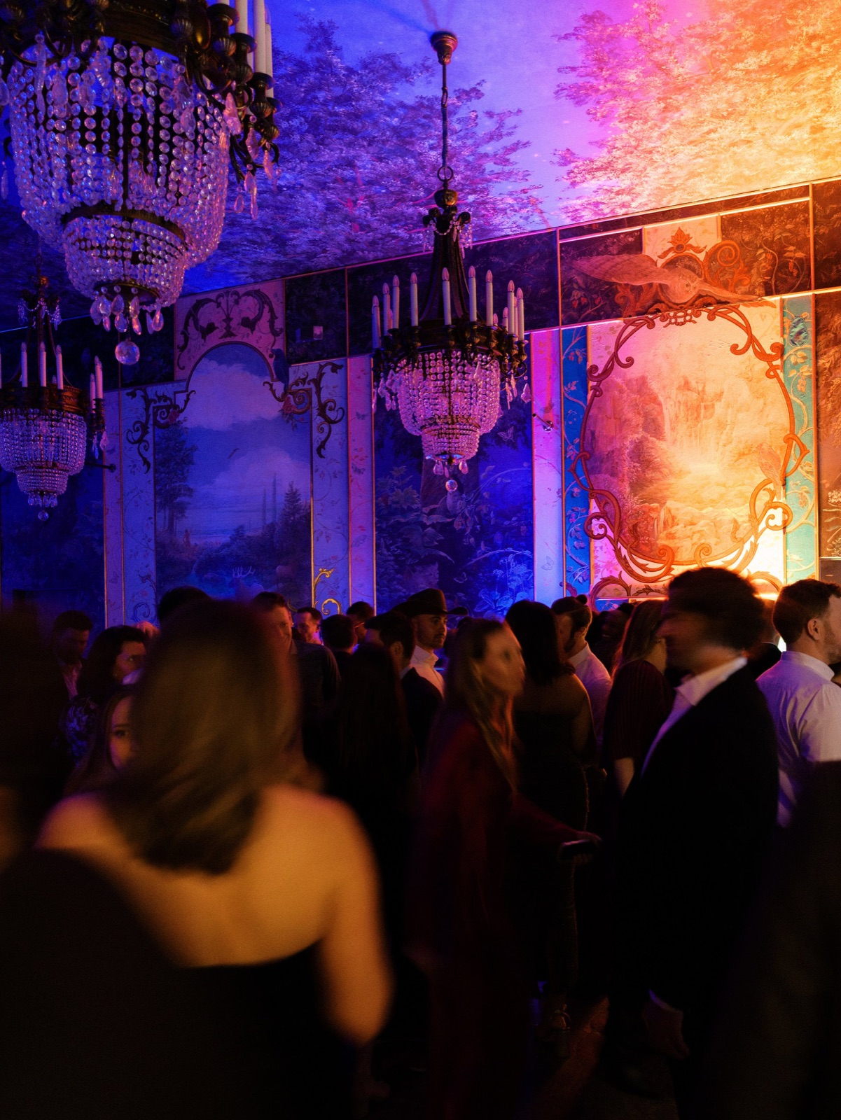 the reception in the ruins ballroom, seattle