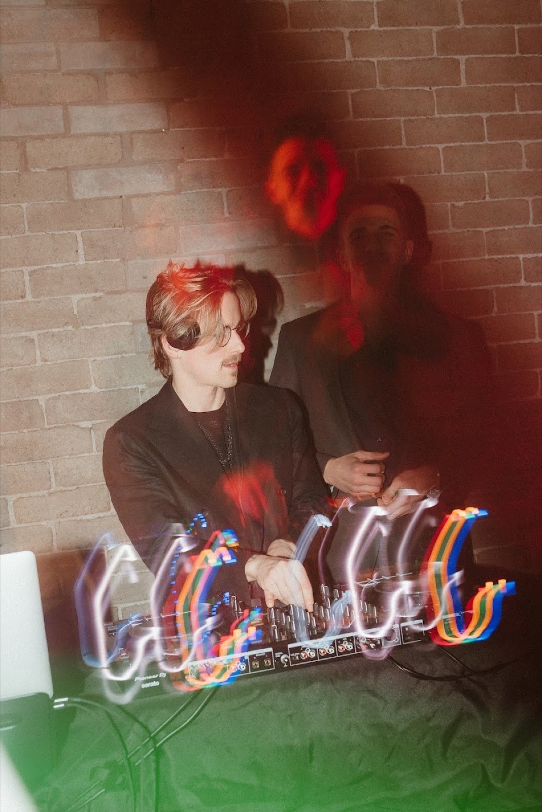 behind the decks at a sonic switchyard build